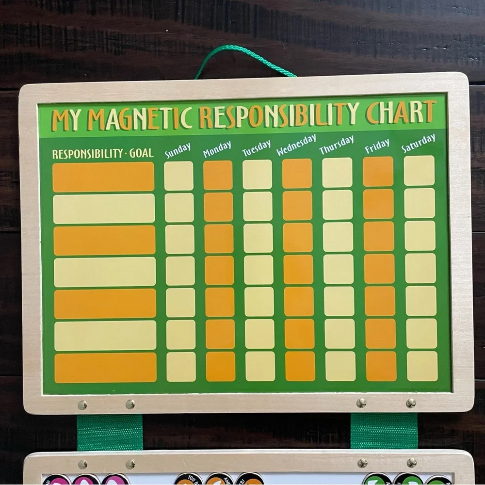 Melissa & Doug Magnetic Responsibility Chart